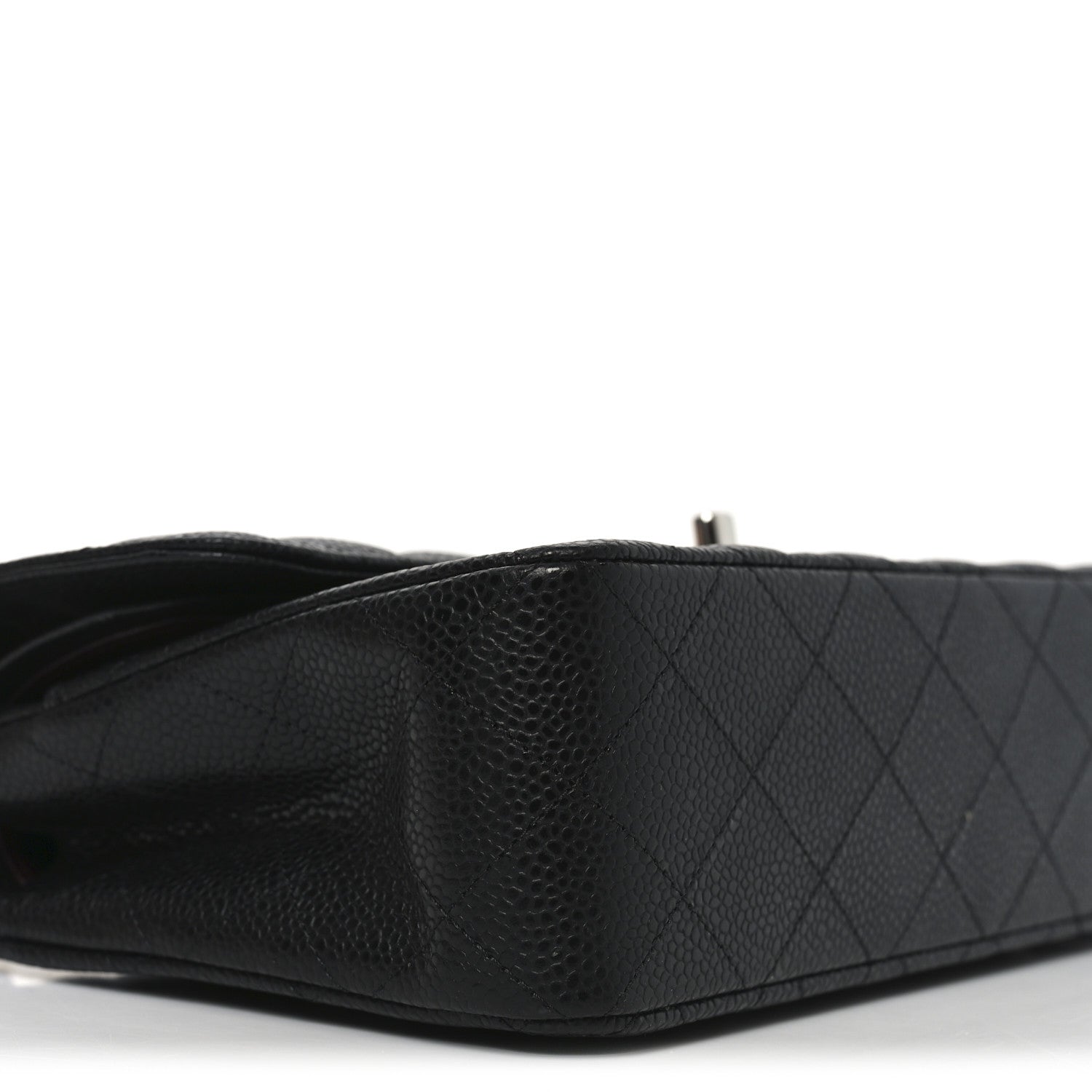 Chanel Caviar Quilted Small Double Flap Black 8 of 10