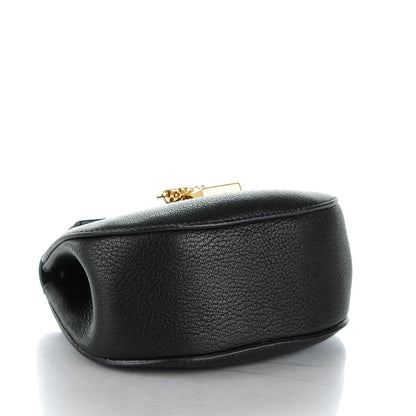 Chloe Grained Lambskin Nano Drew Shoulder Bag Black 4 of 7