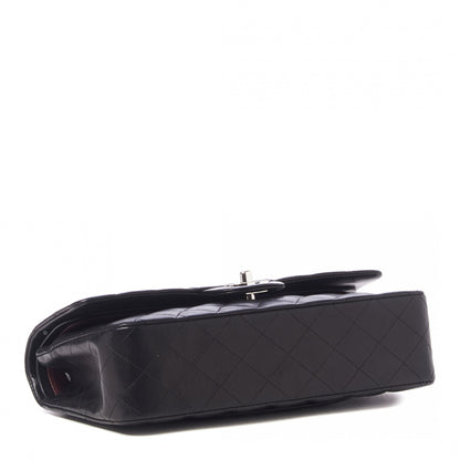 Chanel Lambskin Quilted Medium Double Flap Black 3 of 9