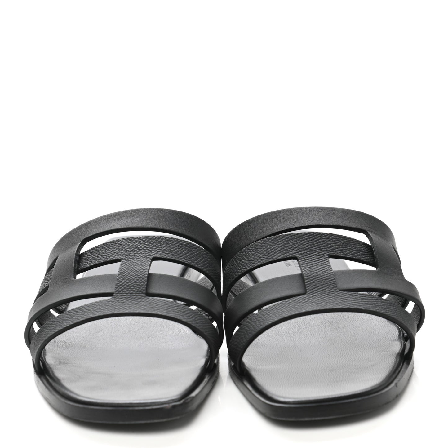 Calfskin Amore Sandals 38 Black