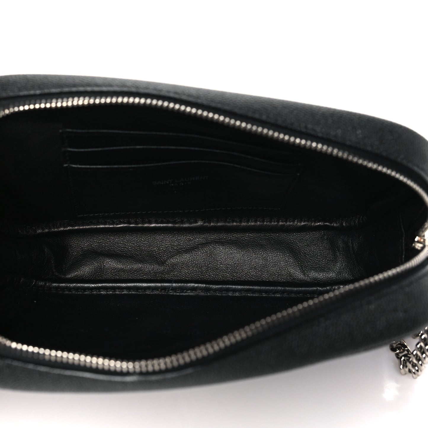 Grain De Poudre Matelasse Monogram Mini Lou Camera Bag Black