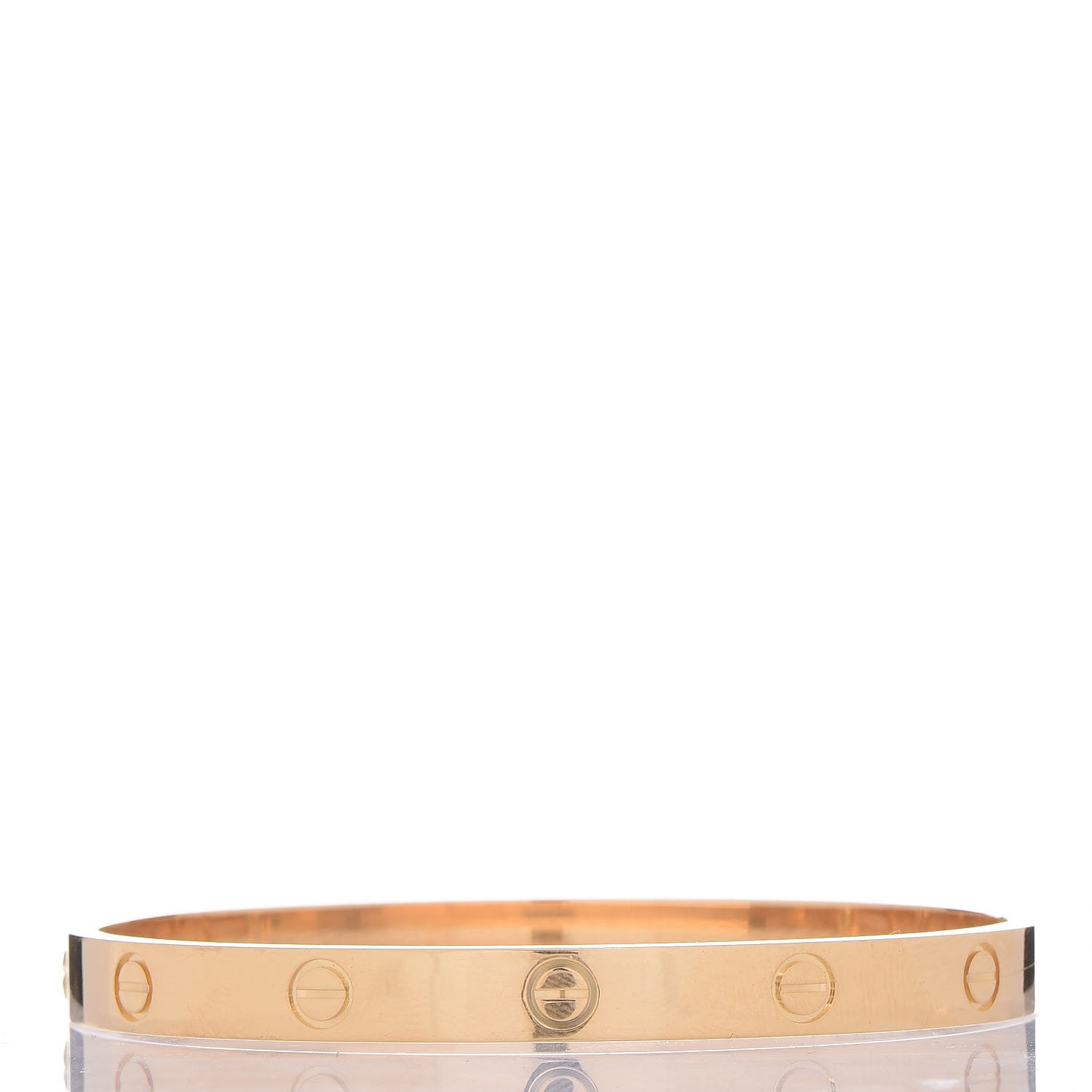 Cartier 18K Yellow Gold LOVE Bracelet 18 3 of 9