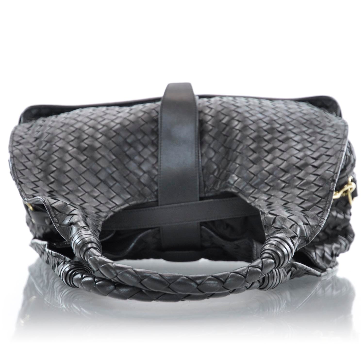 Bottega Veneta Nappa Intrecciato Bag Nero Black 5 of 10