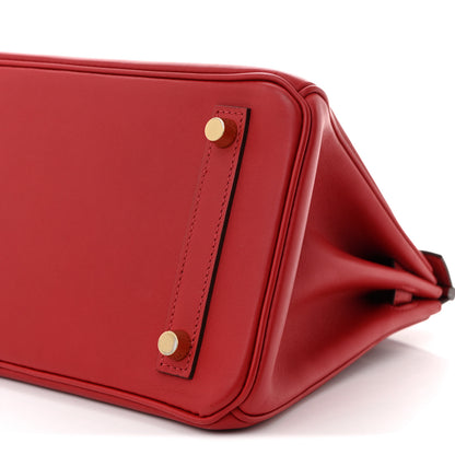 Hermes Swift Birkin 25 Rouge Piment 10 of 10