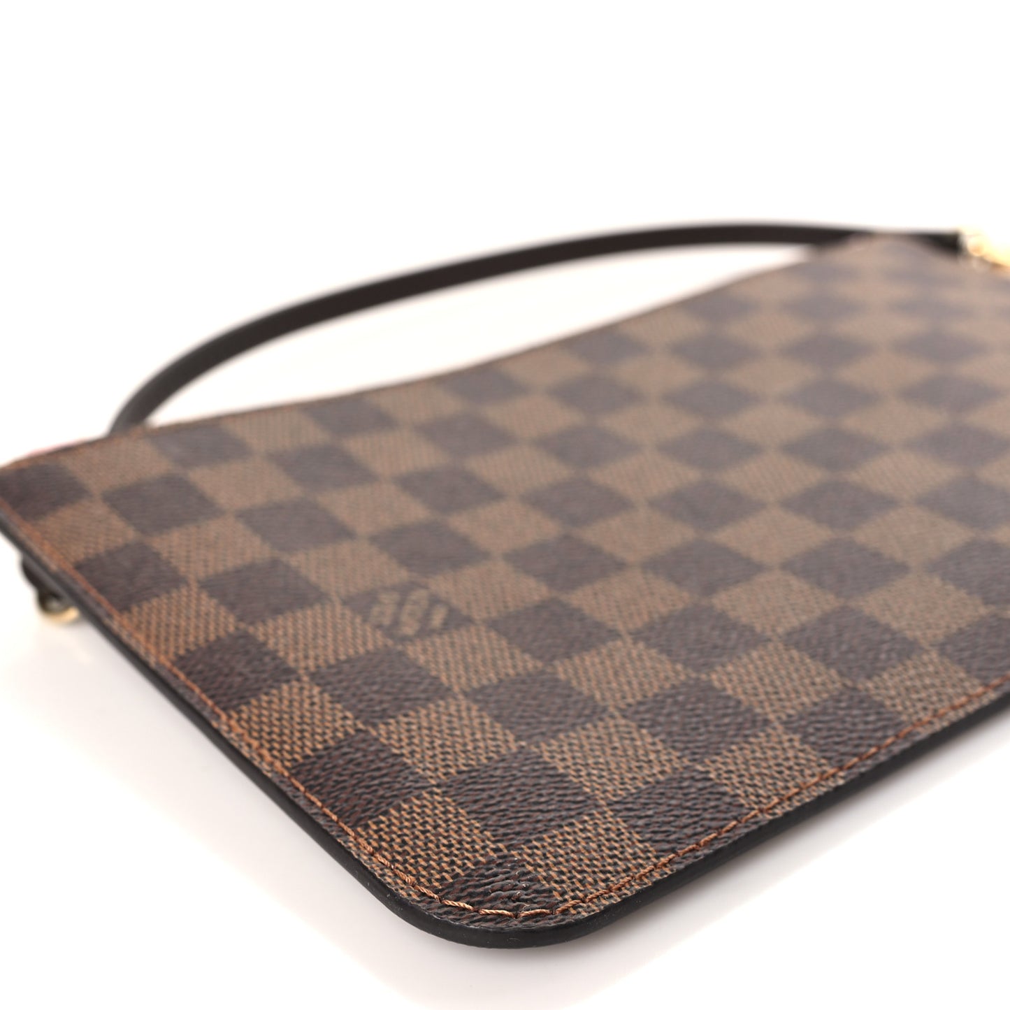 Damier Ebene Neverfull MM GM Pochette Rose Ballerine