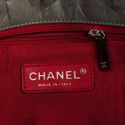 Chanel Calfskin Ultra Stitch Oversized Flap Grey 7 of 8
