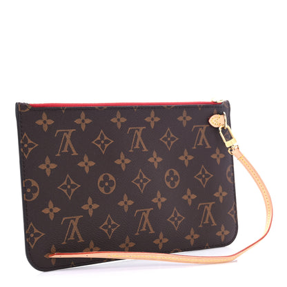 Louis Vuitton Monogram Neverfull MM GM Pochette Cherry 3 of 7