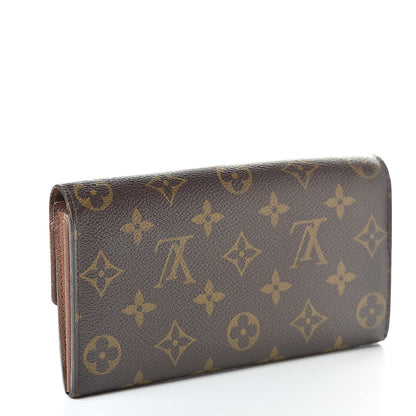 Louis Vuitton Monogram Sarah Wallet 3 of 16