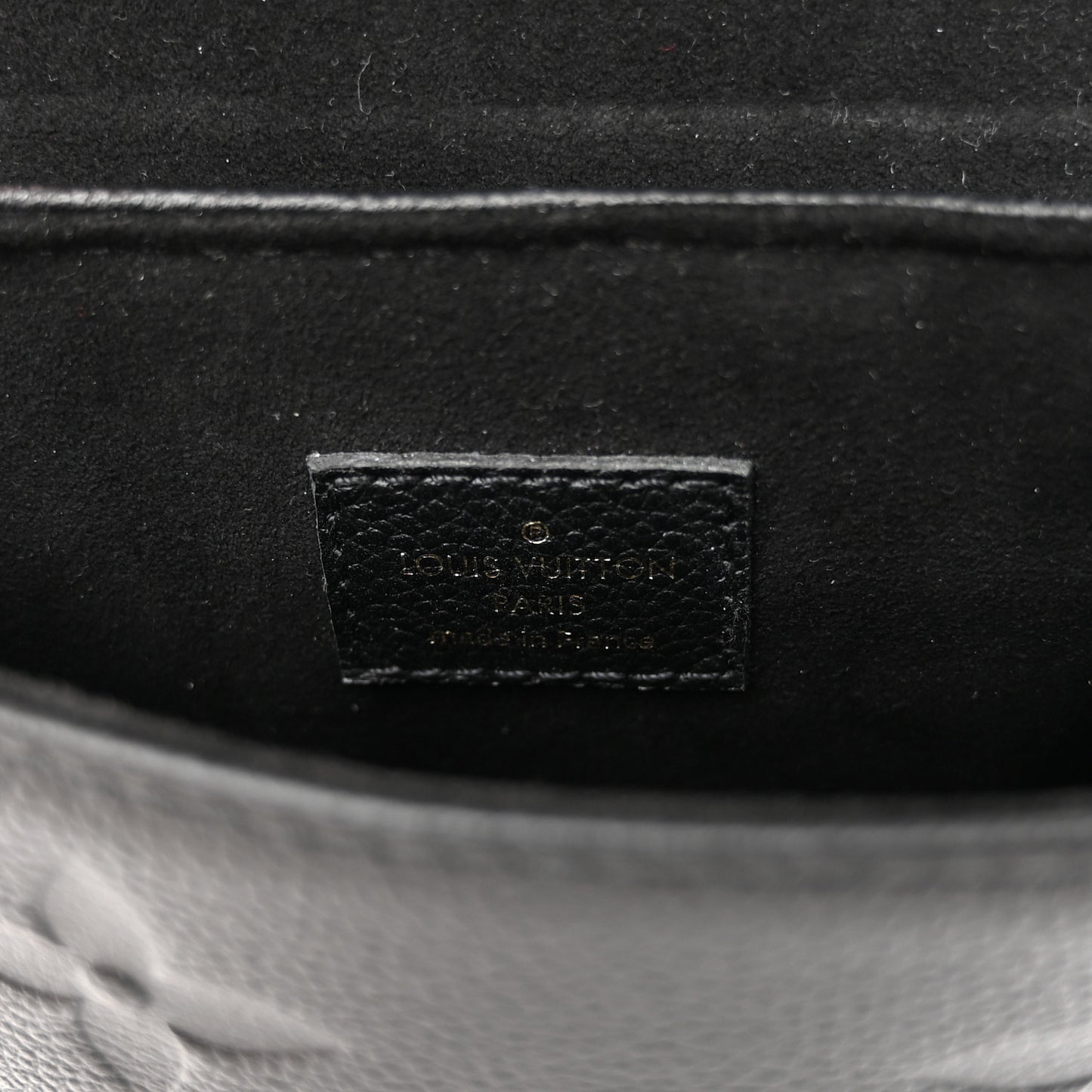 Empreinte Monogram Giant Tiny Backpack Black