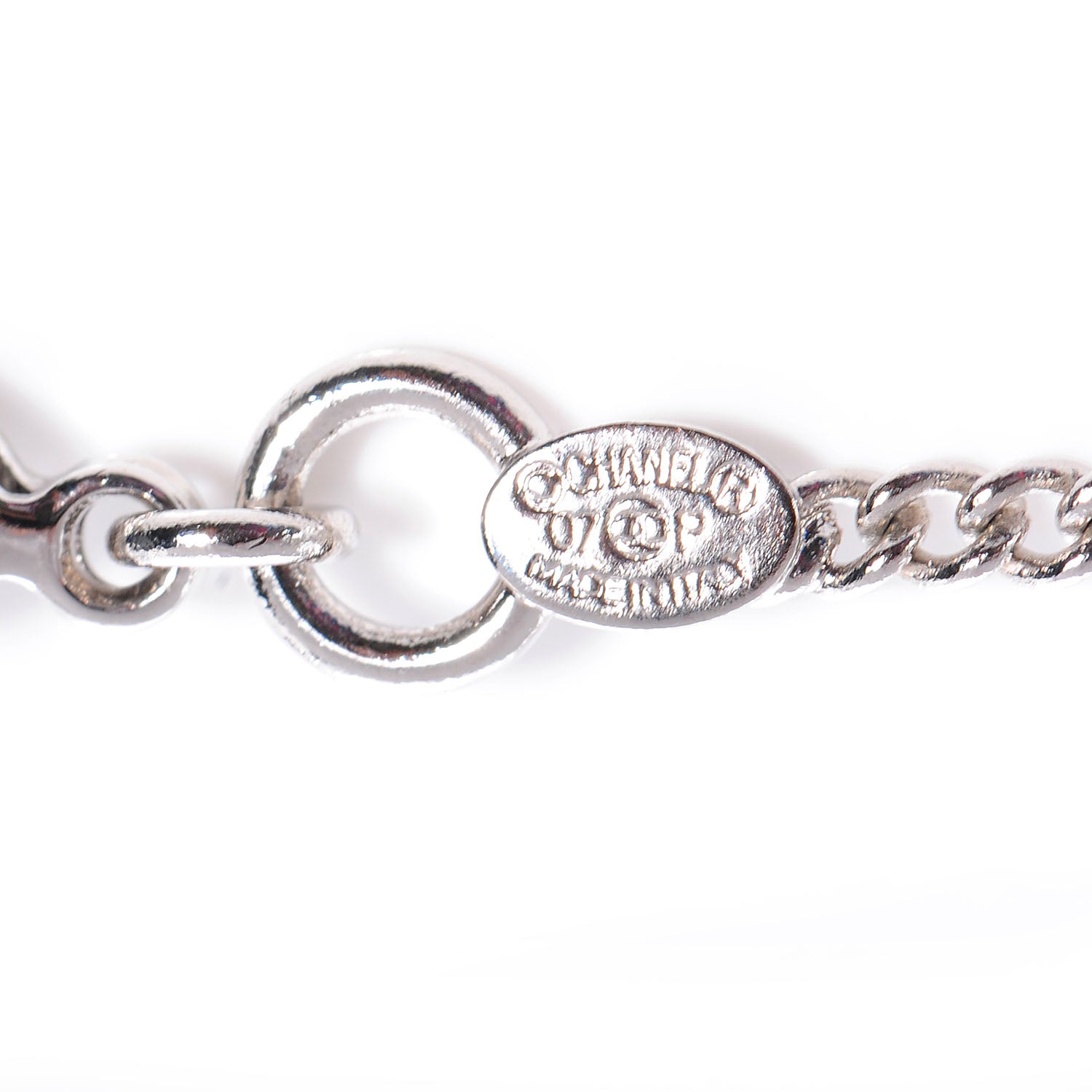 Chanel Padlock and Key CC Necklace Pink 5 of 5
