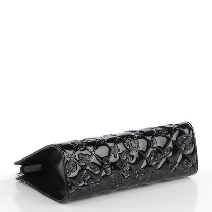Chanel Patent Calfskin Lucky Symbols Pochette Black 4 of 7