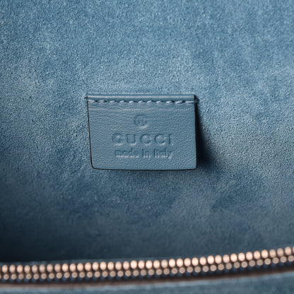 Gucci GG Supreme Monogram Angry Cat Embroidered Medium Dionysus Shoulder Bag Beige Ultramarine 6 of 11