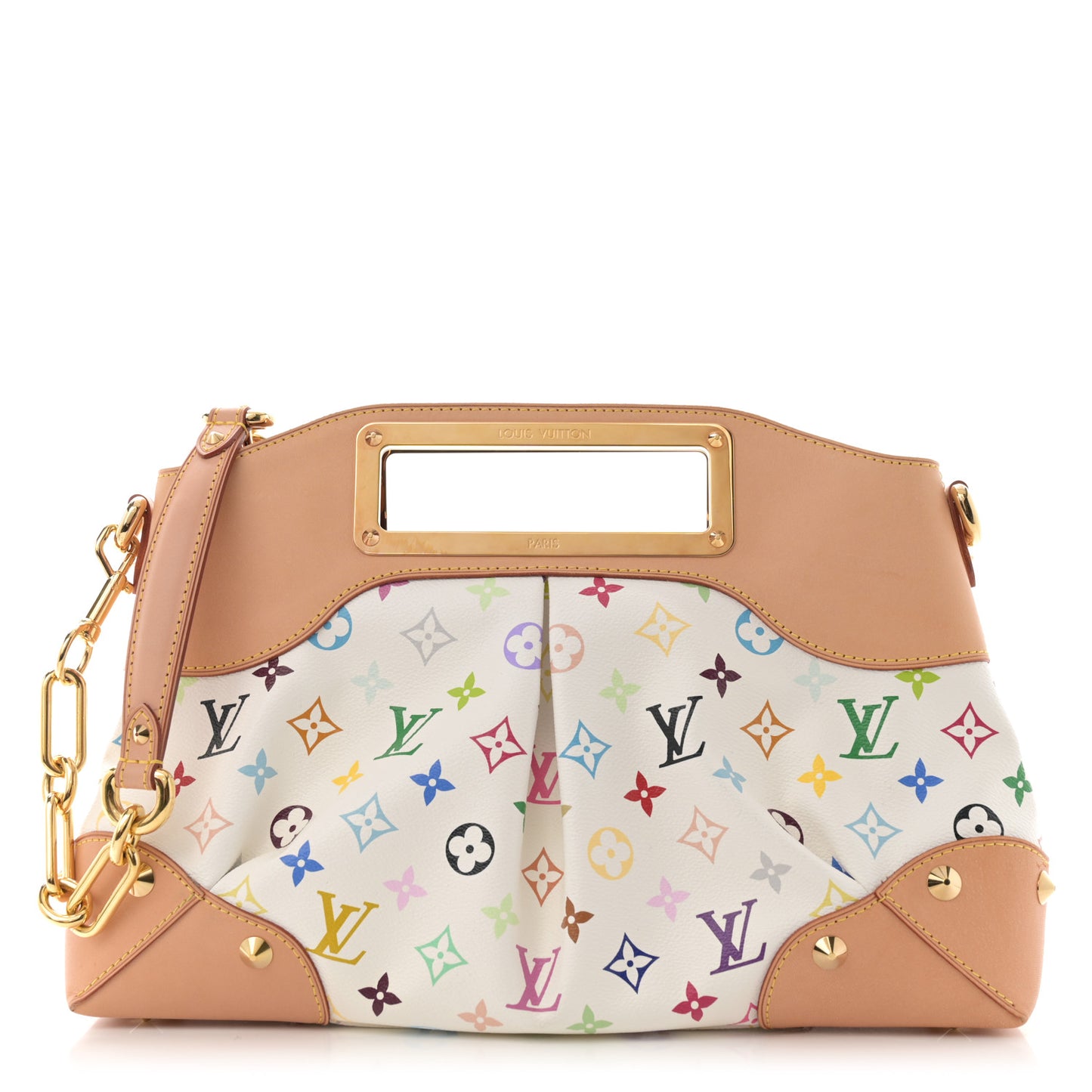 Monogram Multicolor Judy MM White