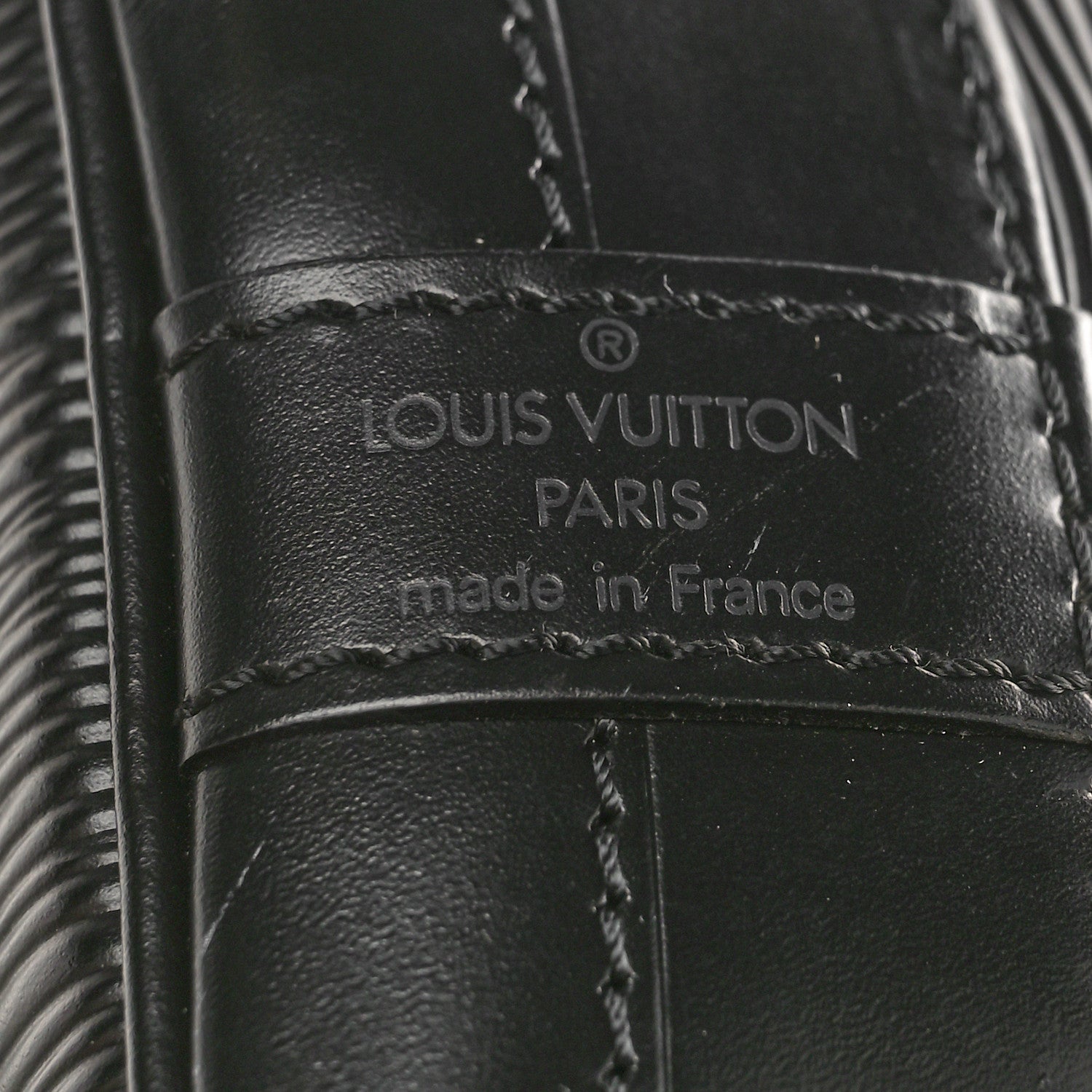Louis Vuitton Epi Noe Black 6 of 8