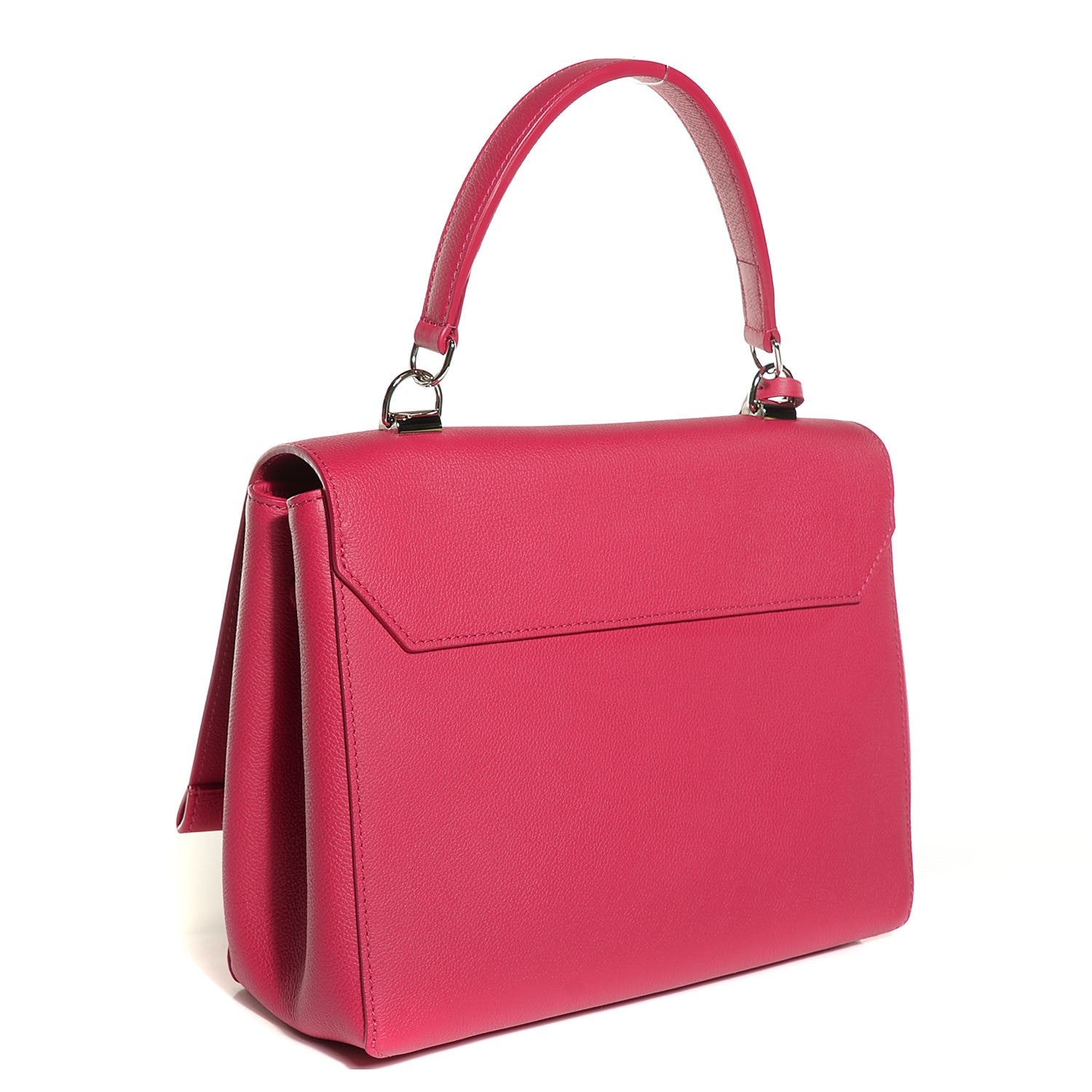 Louis Vuitton Soft Calfskin Lockme II Top Handle Dahlia 3 of 8