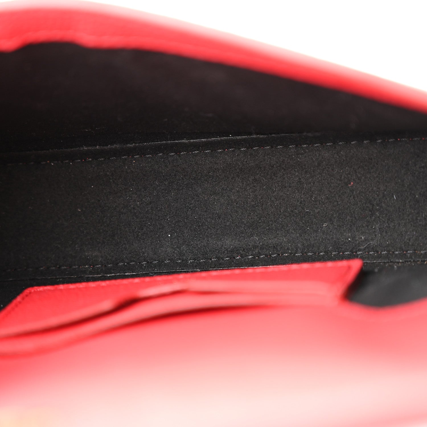 Tom Ford Grained Calfskin Mini Tara Long Strap Crossbody Bag Red 5 of 12