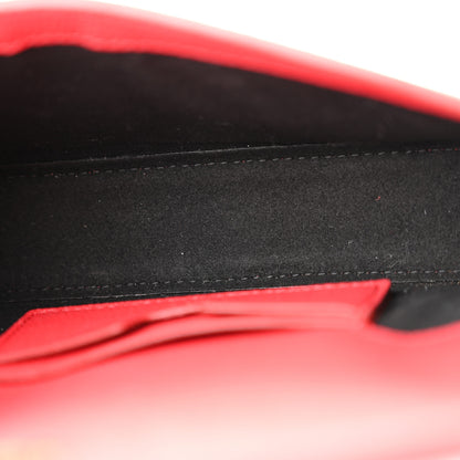 Tom Ford Grained Calfskin Mini Tara Long Strap Crossbody Bag Red 5 of 12