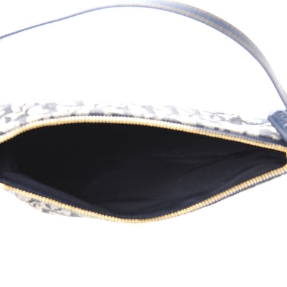 Christian Dior Monogram Mini Saddle Pochette Black 5 of 9