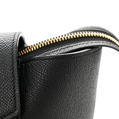 Celine Grained Calfskin Mini Belt Bag Black 13 of 14