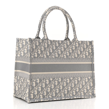 Christian Dior Oblique Medium Book Tote Grey 3 of 10