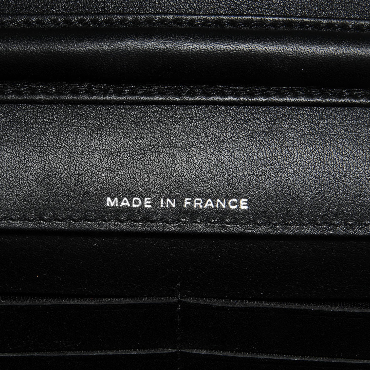 Chanel Patent Strass Wallet On Chain Black 6 of 8