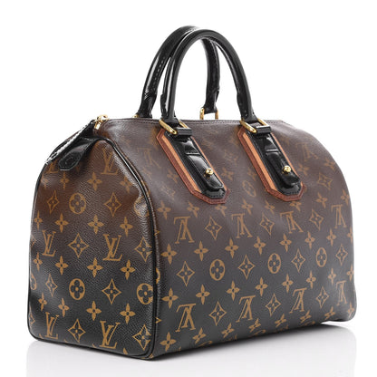 Louis Vuitton Monogram Mirage Speedy 30 Black 3 of 7