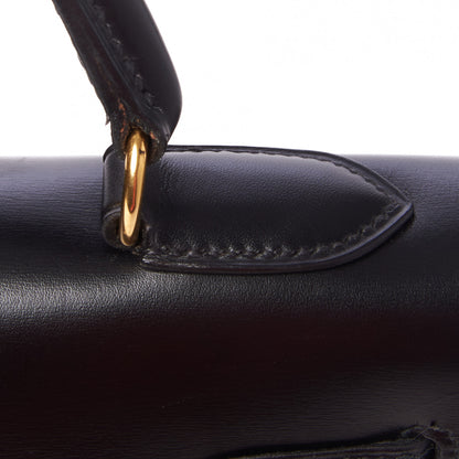 Hermes Box Kelly Sellier 32 Black 10 of 33