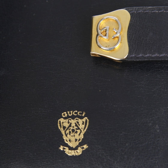 Monogram Mini Agenda Holder Navy
