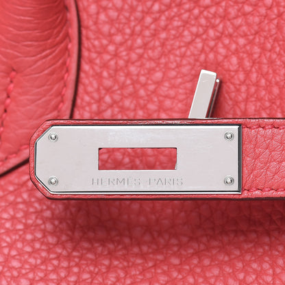 Hermes Taurillon Clemence Birkin 35 Bougainvillea 9 of 29