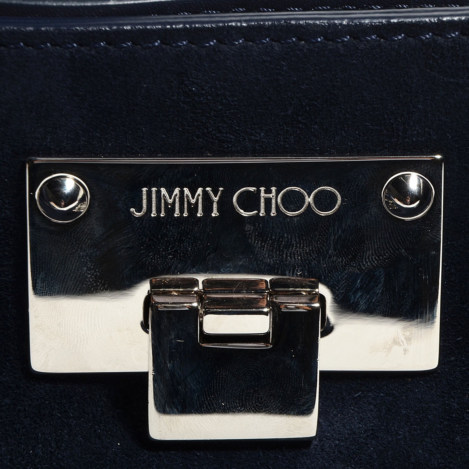 Jimmy Choo Suede Riley Tote Black 8 of 8