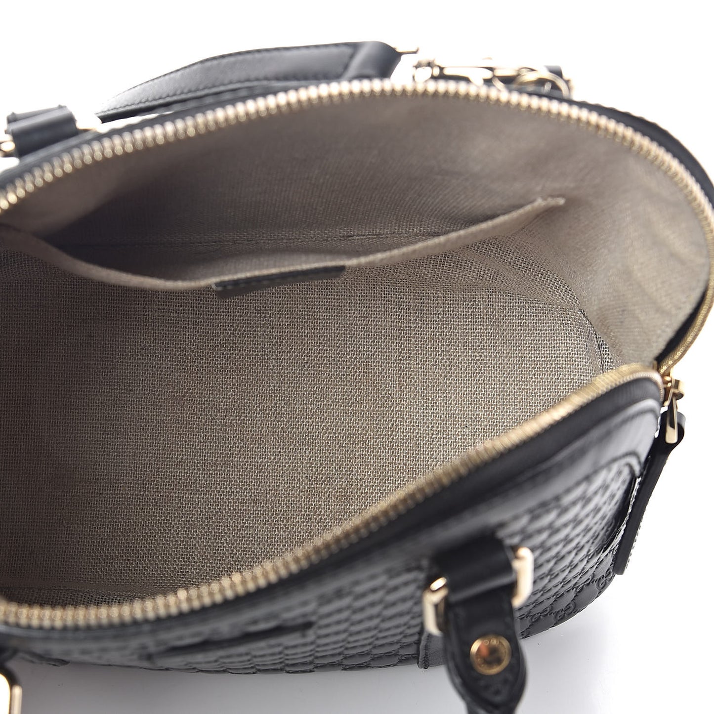 Microguccissima Mini Dome Bag Black