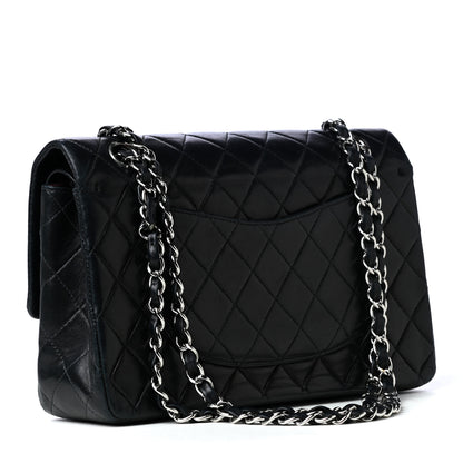 Chanel Lambskin Quilted Medium Double Flap Black 2 of 5