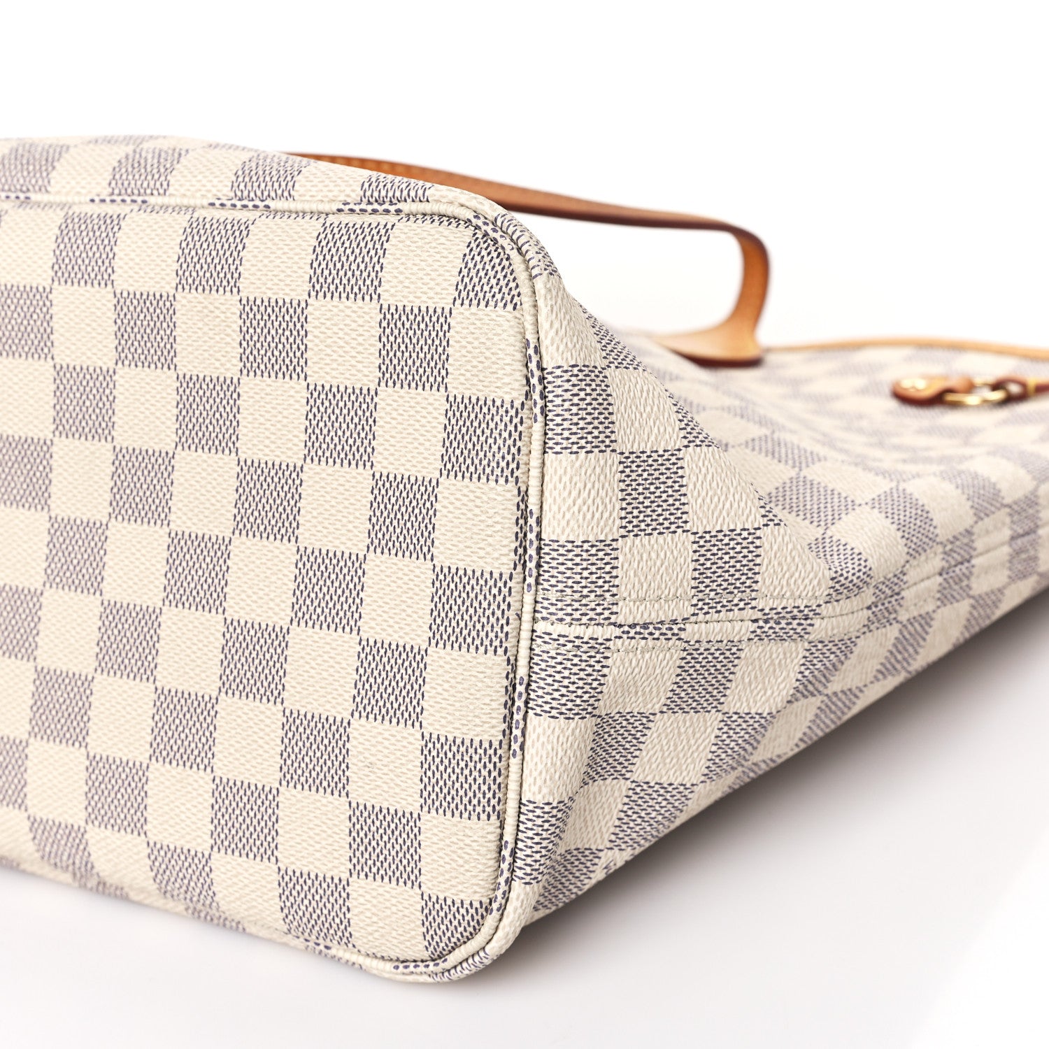Louis Vuitton Damier Azur Neo Neverfull MM Rose Ballerine 10 of 12