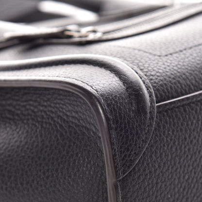 Celine Drummed Calfskin Nano Luggage Black 13 of 16