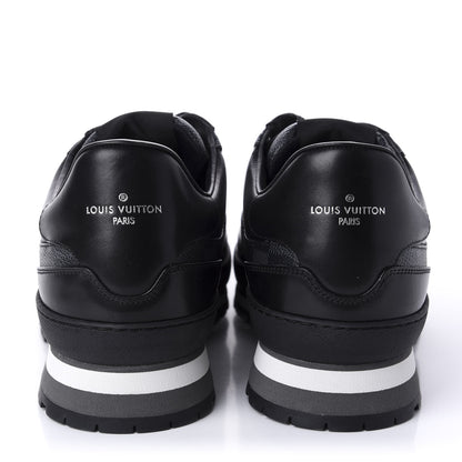 Louis Vuitton Calfskin Damier Graphite Harlem Sneakers 10 Black 6 of 10