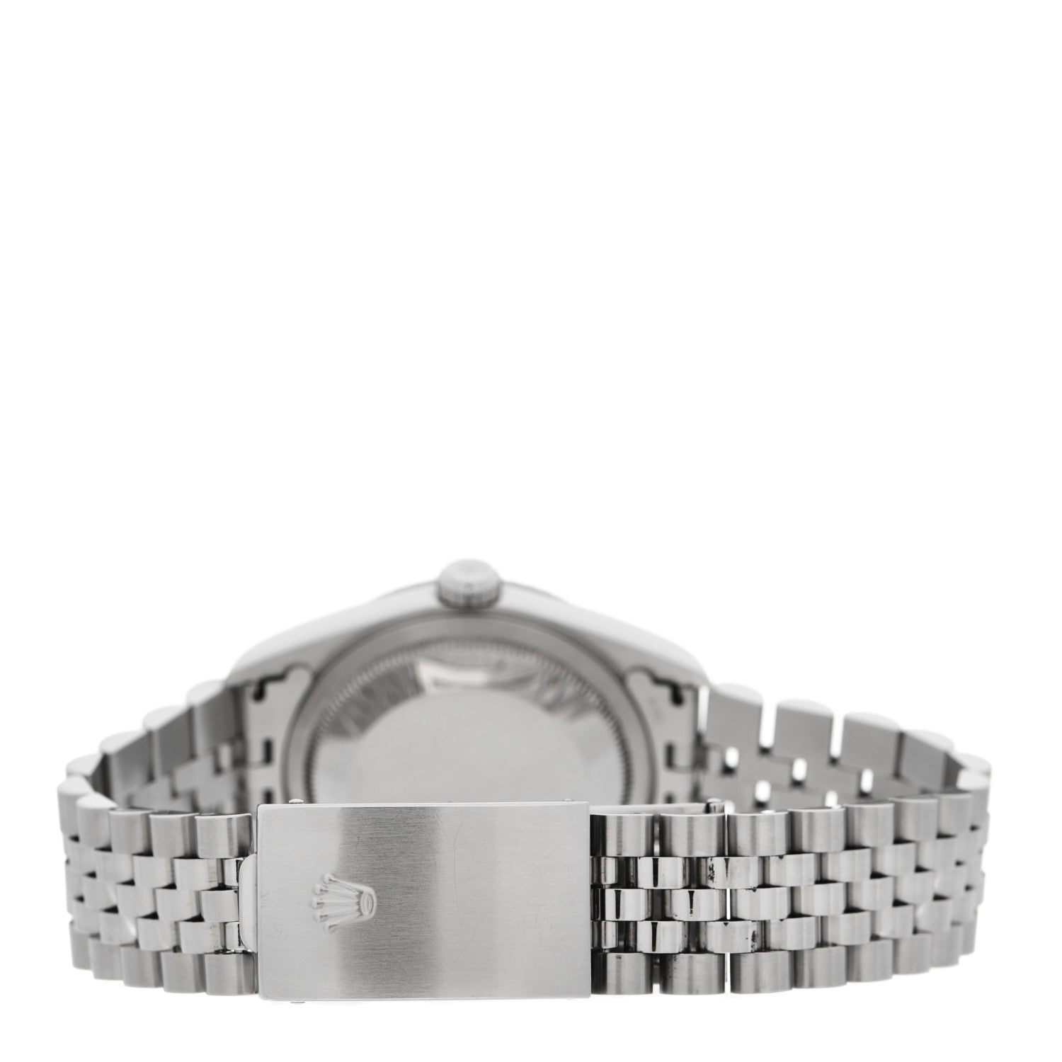 Rolex Stainless Steel 18K White Gold 36mm Oyster Perpetual Datejust Watch Silver 16234 3 of 5