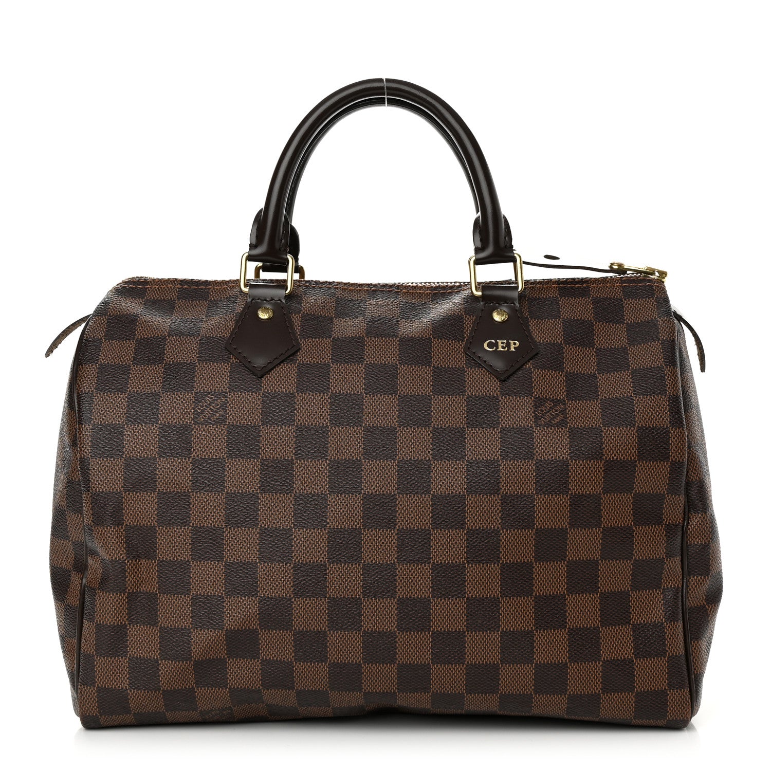 Louis Vuitton Damier Ebene Speedy 30 1 of 12