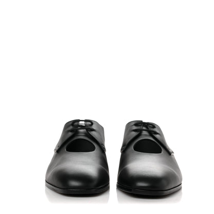 Hermes Calfskin Epoca Oxford 39 Black 2 of 9