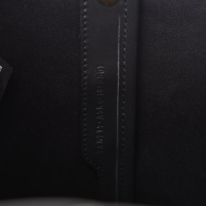 Fendi Glazed Fabric Vitello Century FF 1974 Stamp Patch Mini Peekaboo Defender Cover Mogano Panna Black 8 of 8
