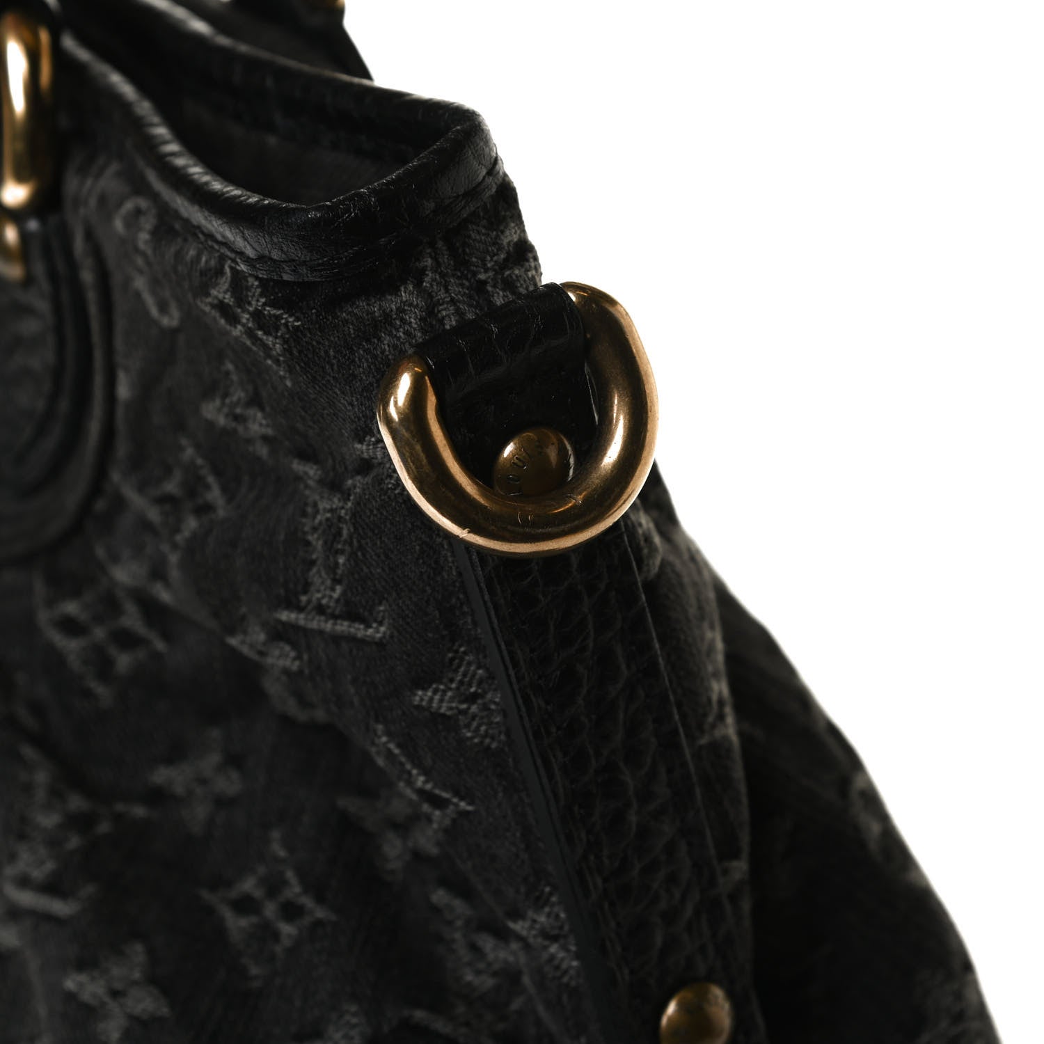 Louis Vuitton Denim Neo Cabby GM Black 12 of 12