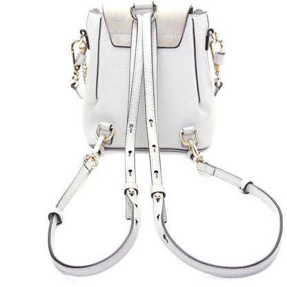 Chloe Suede Calfskin Mini Faye Backpack Airy Grey 20 of 20