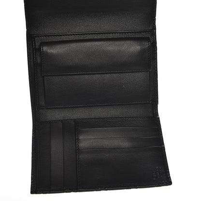 Gucci Guccissima Continental Flap Wallet Black 5 of 8