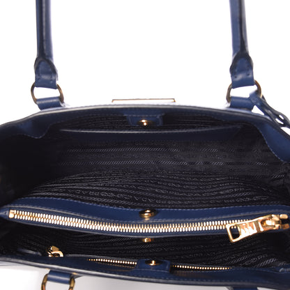 Prada Saffiano Lux Medium Tote Bluette 5 of 17