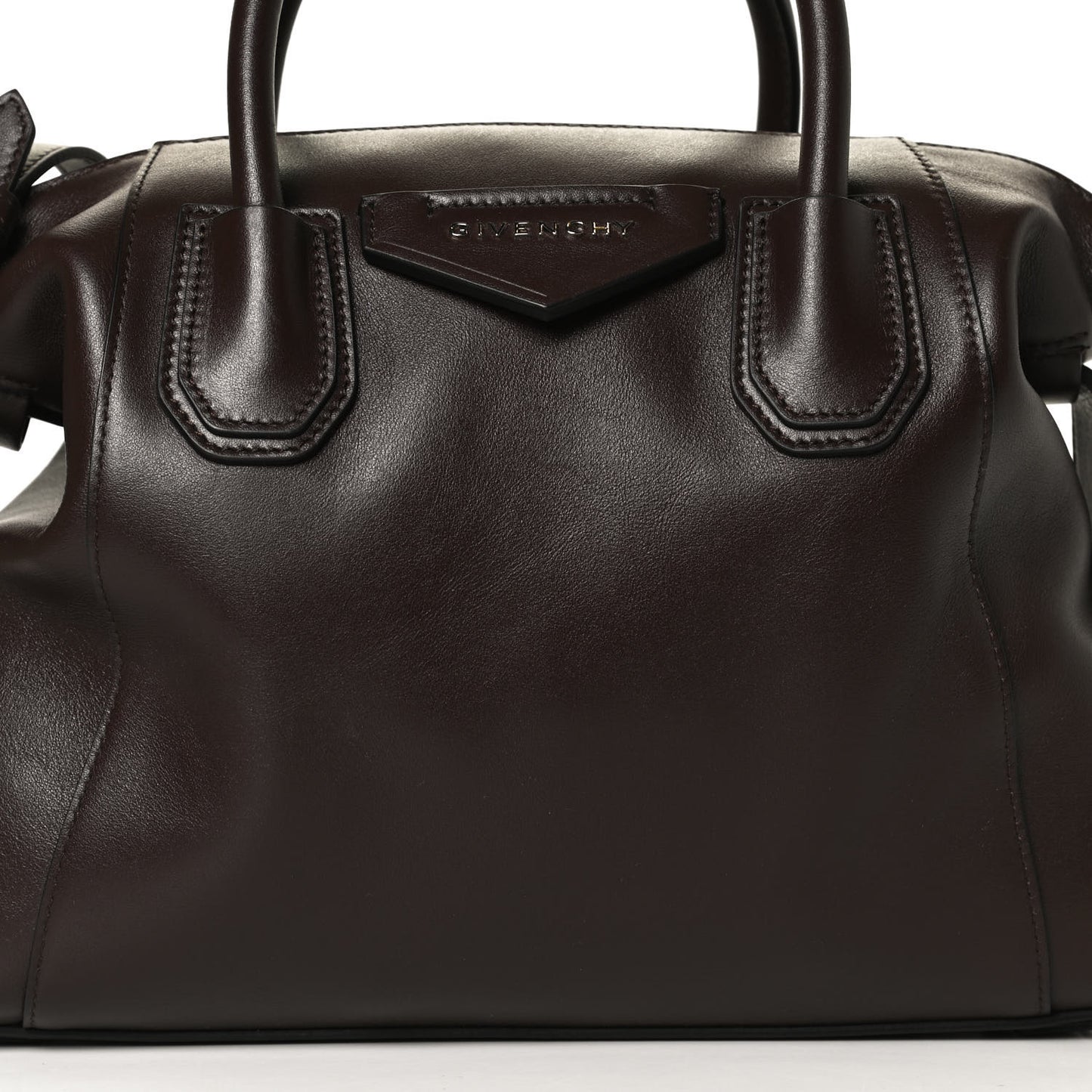 Calfskin Small Soft Antigona Chocolate