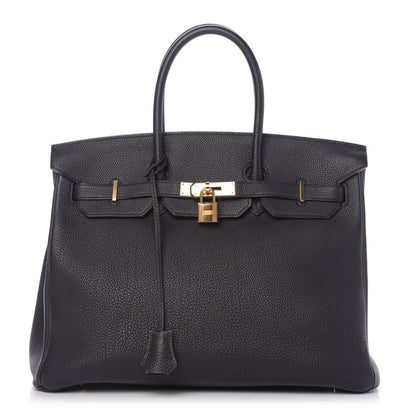 Hermes Togo Birkin 35 Black 1 of 11