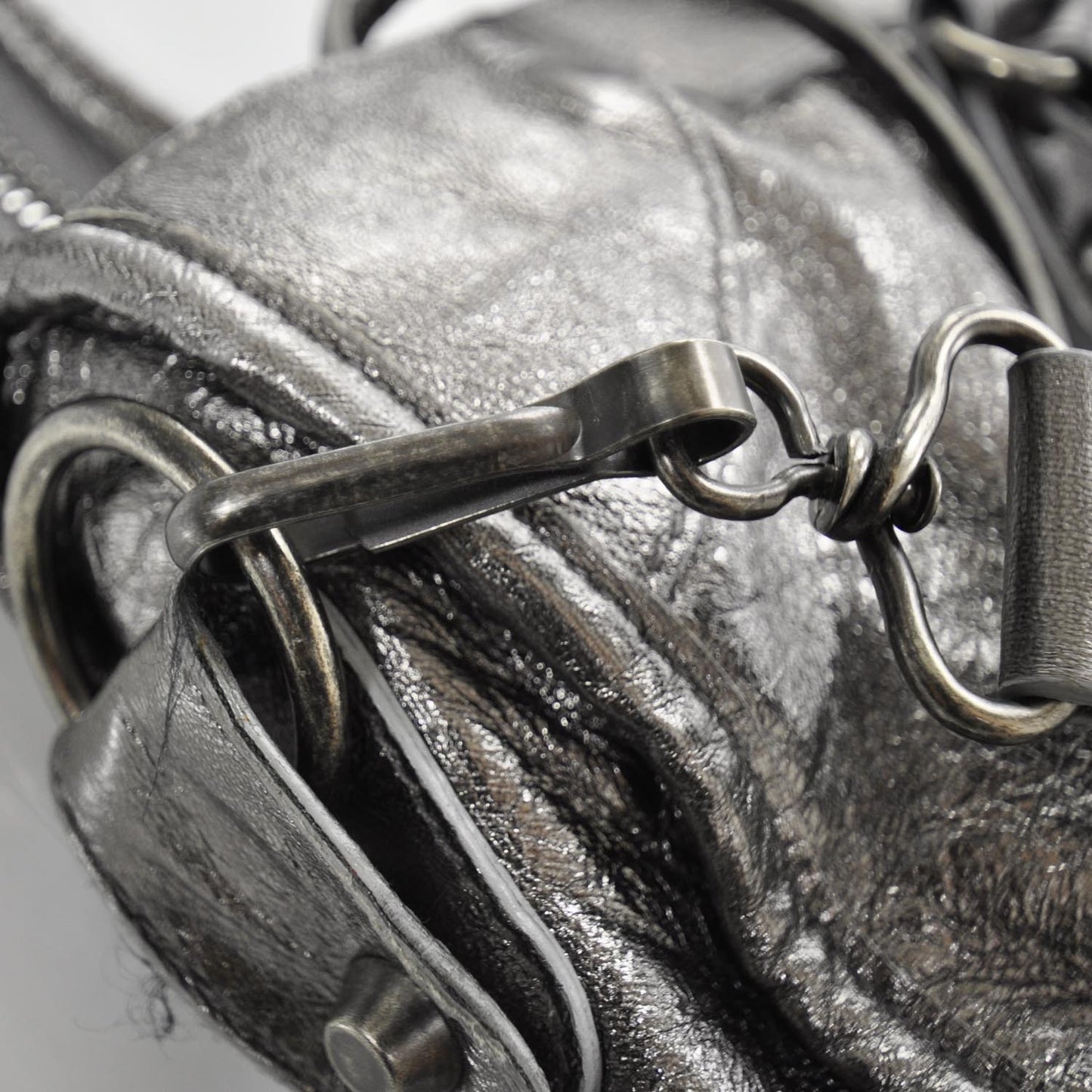 Agneau City Metallic Pewter