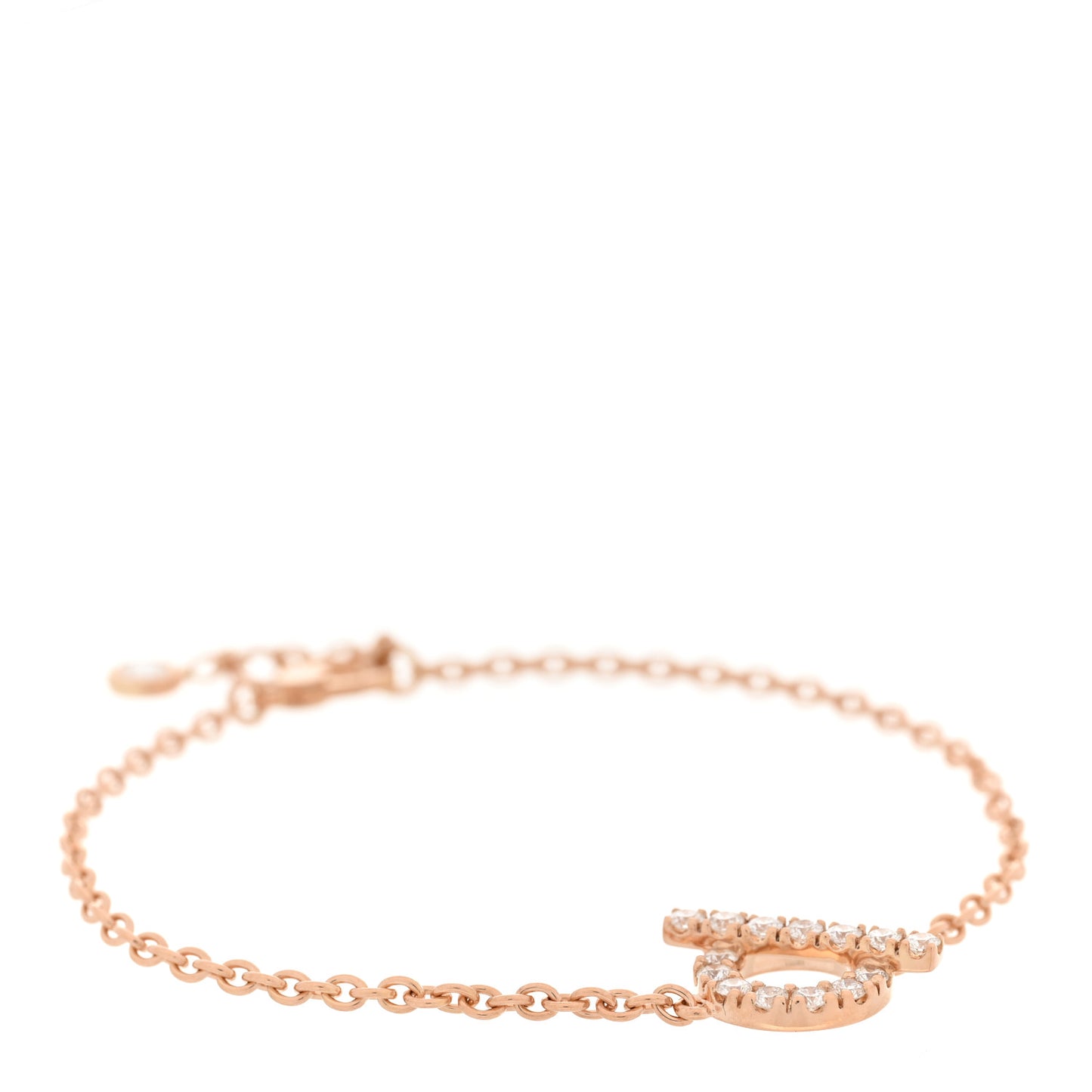 18K Rose Gold Diamond Finesse Bracelet SH