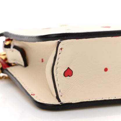 Fendi Nappa Chinese Valentines Day Karligraphy Embroidered Pico Peekaboo Charm Panna Rosso Cardinale 8 of 9