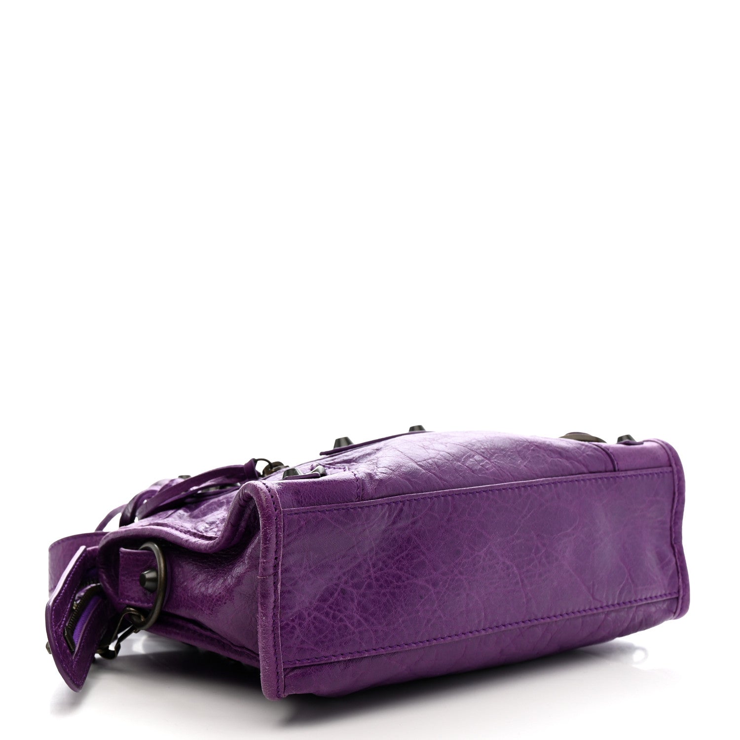 Balenciaga Agneau Classic Hardware Mini City Ultraviolet 5 of 11