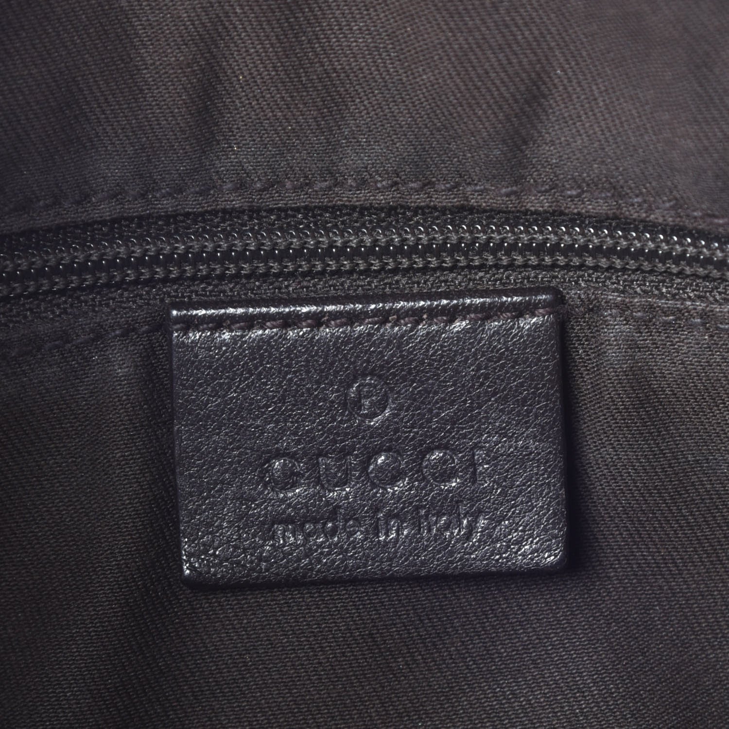 Gucci Monogram Large D Gold Hobo Dark Brown 7 of 12